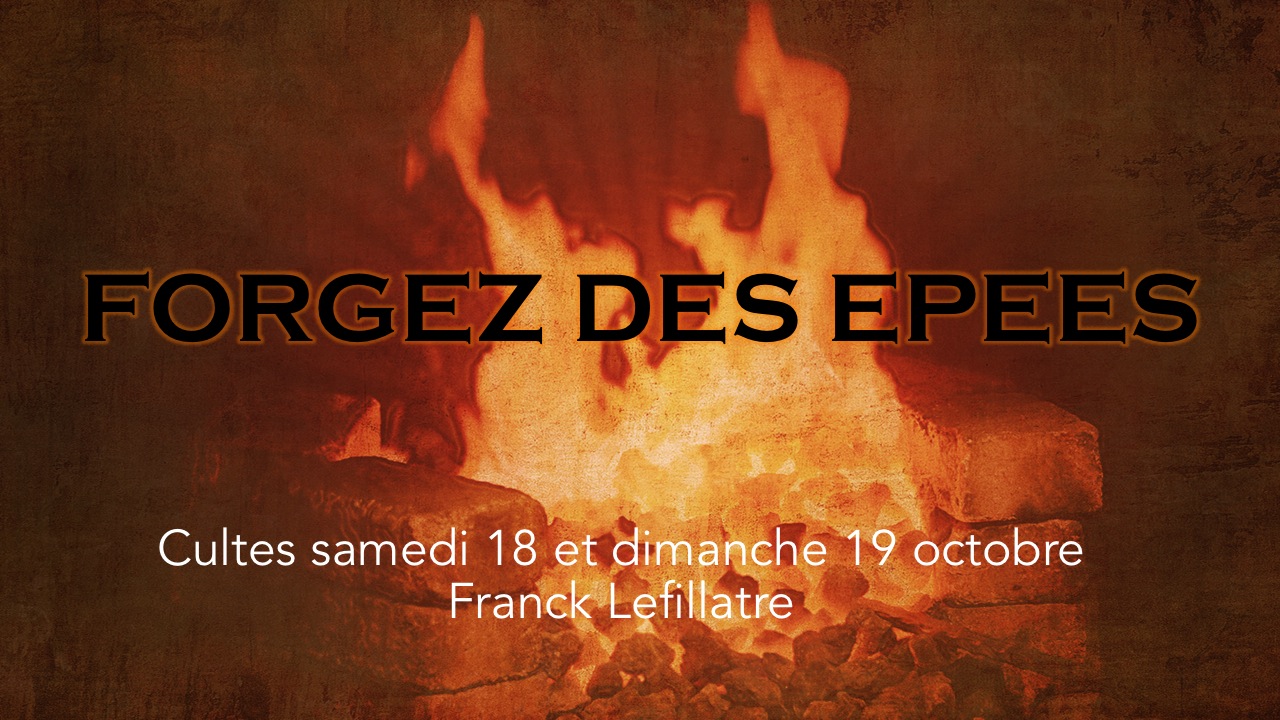 Forgez des épées