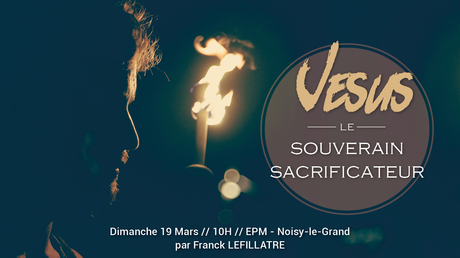 JESUS le souverain sacrificateur