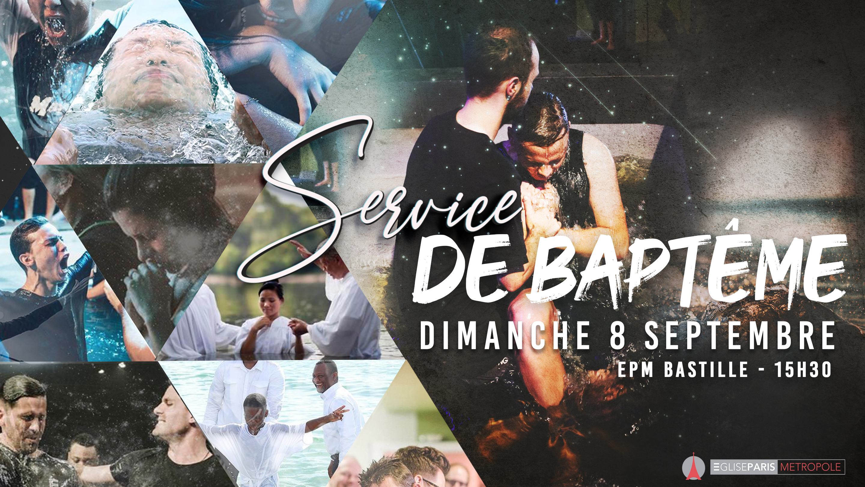 service de baptême